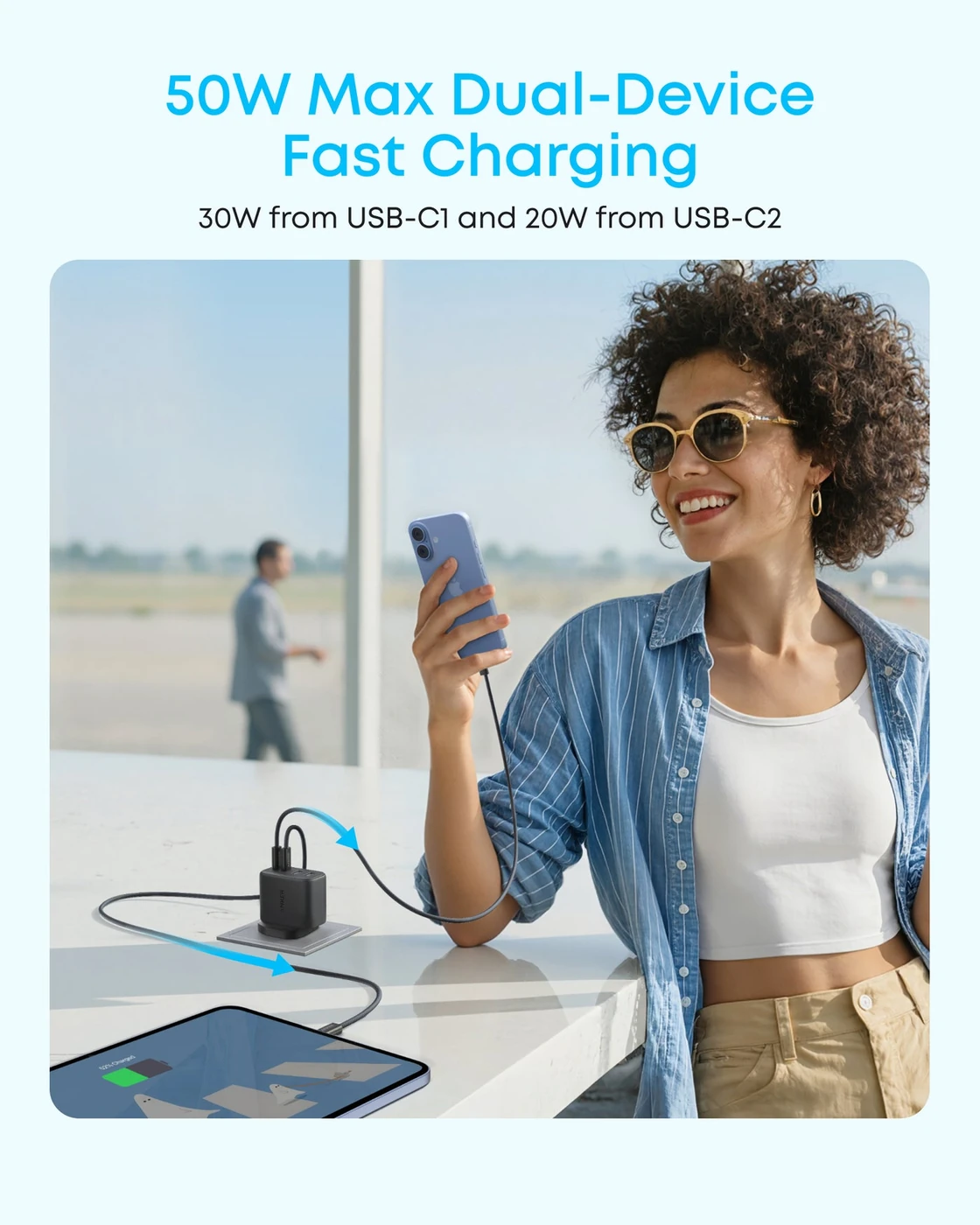 Anker Zolo Charger (50W, 4 Ports), view 3