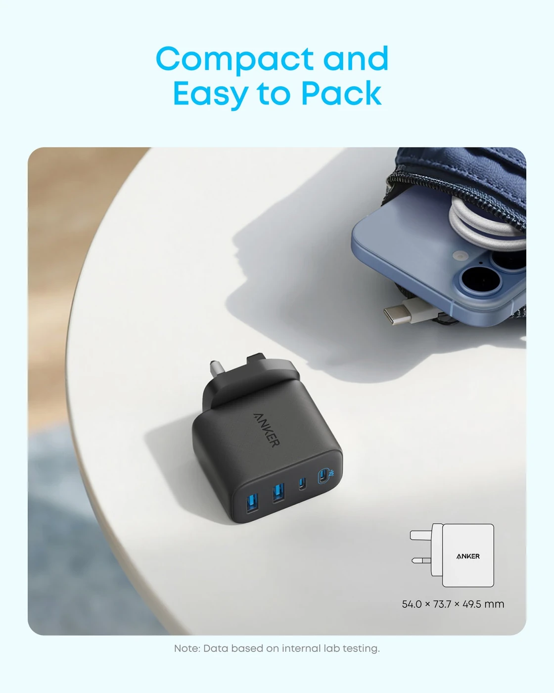 Anker Zolo Charger (50W, 4 Ports), view 5