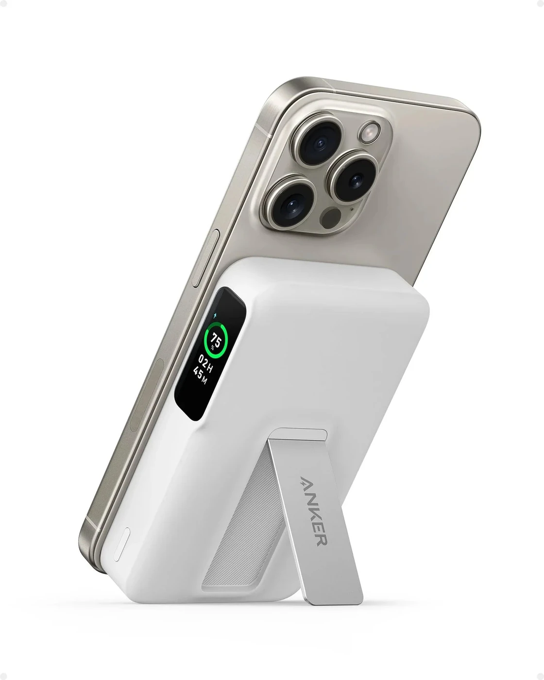 Anker MagGo Power Bank (10,000mAh), Qi2 15W Fast Wireless Charging, image 3