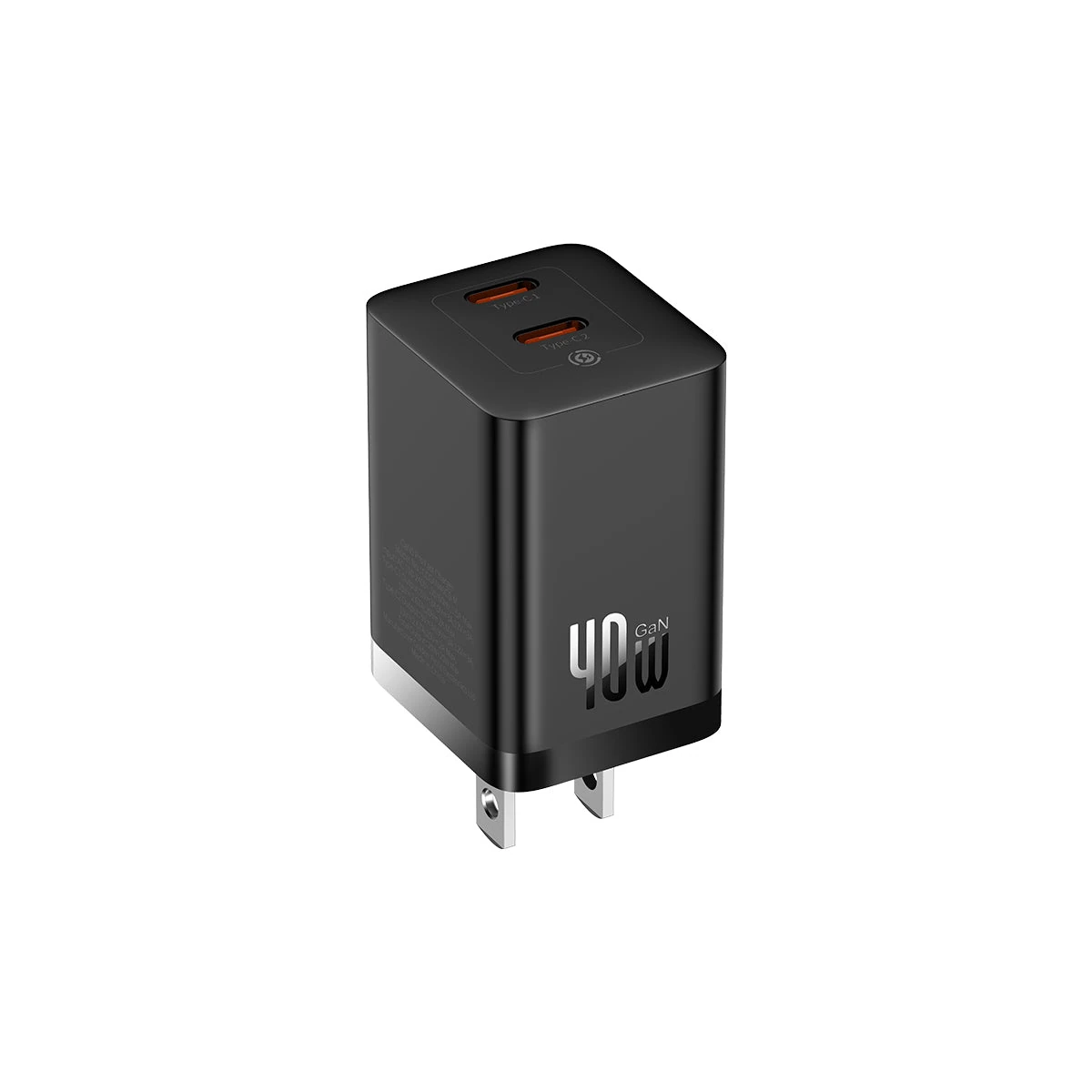 Baseus GaN5 Pro Dual USB-C Fast Charger 40W, image 1